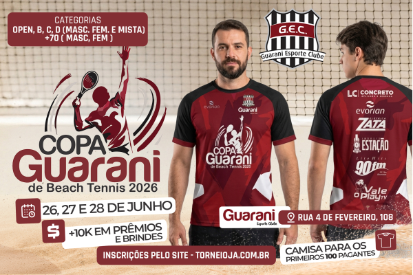 Save The Date - Torneio Guarani E.c